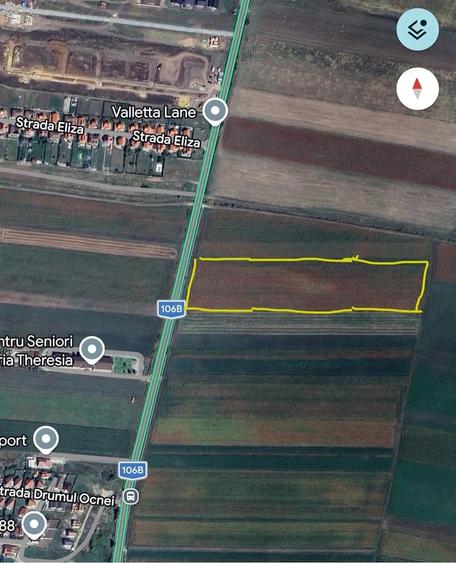 Teren de 9600 mp, în Central
