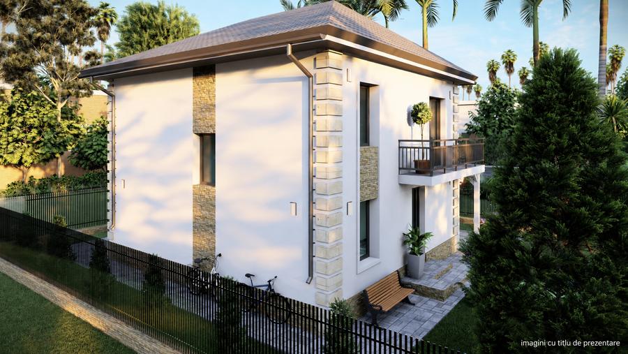 Casă individuală cu 4 camere cu Teren 320 Mp în Costi