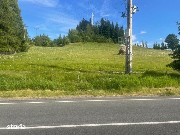 Teren de 8500 mp, în Tiha Bârgăului