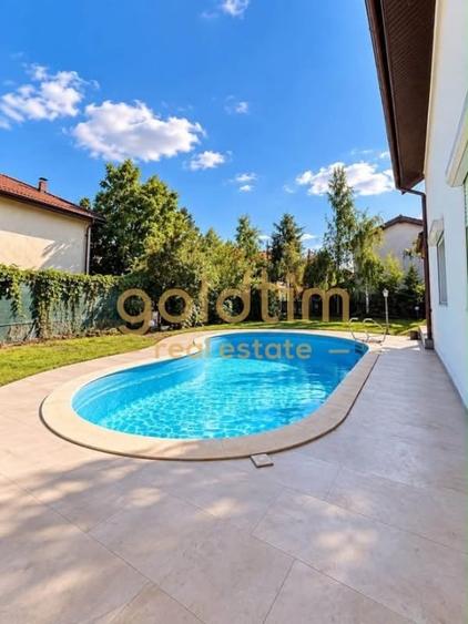 Casă individuală cu 6 camere decomandat cu Piscina în Pipera