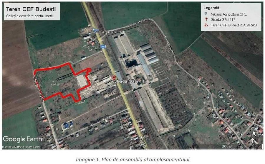 Teren de 32000 mp, în Nord