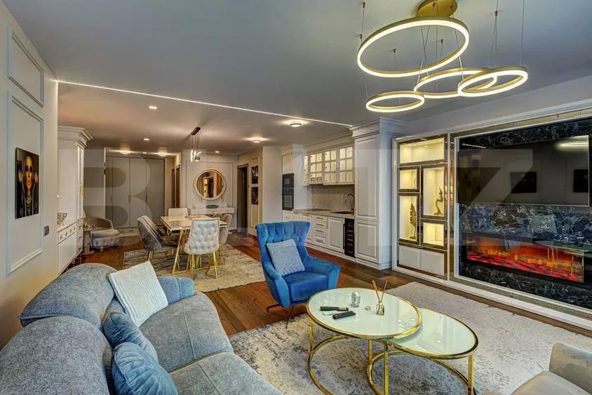 Apartament cu 3 camere semidecomandat, mobilat în Bună Ziua