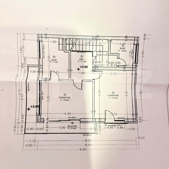 Duplex cu 3 camere cu Garaj în Gilău