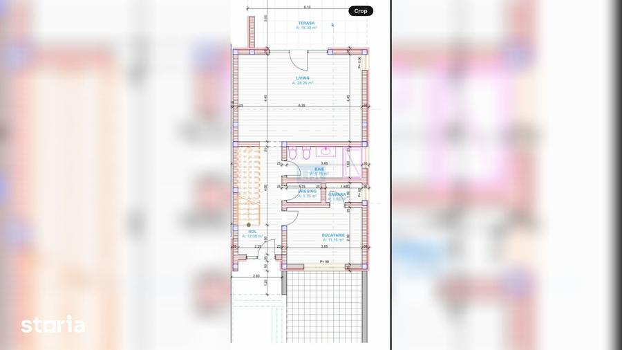 Casă cu 3 camere cu Teren 320 Mp în Apahida