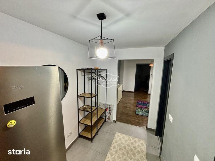 Apartament cu 2 camere semidecomandat în Central