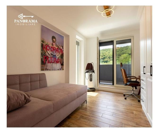 Penthouse cu 3 camere decomandat, mobilat în Exterior Nord