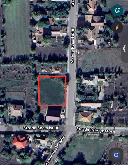 Teren Construcții intravilan de 1003 mp, în Siminoc