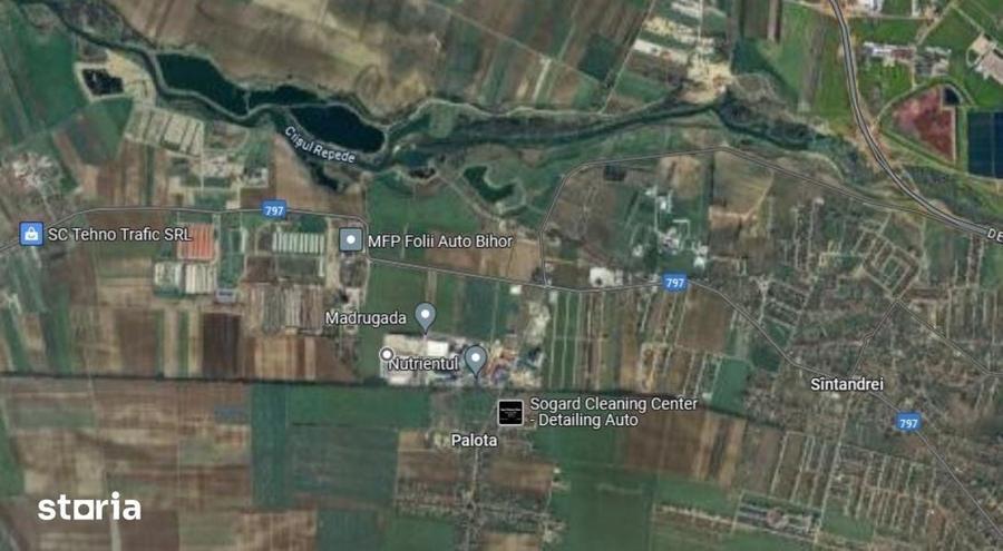 Teren de 11900 mp, în Sântandrei