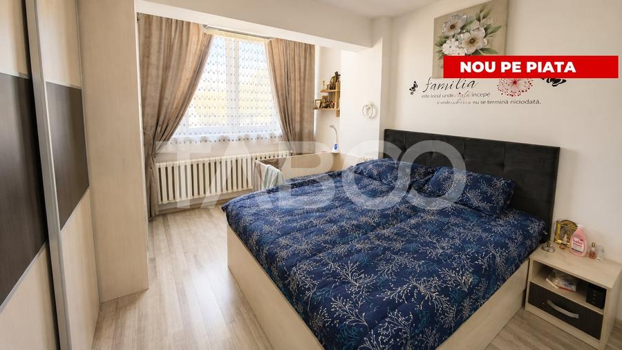 Apartament cu 3 camere decomandat, mobilat în Terezian