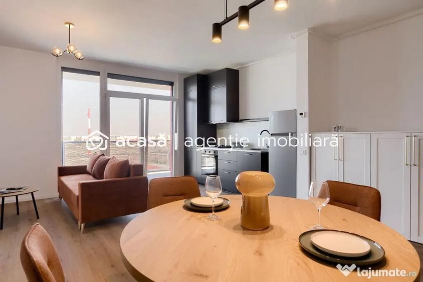Apartament cu 2 camere decomandat, mobilat în UTA