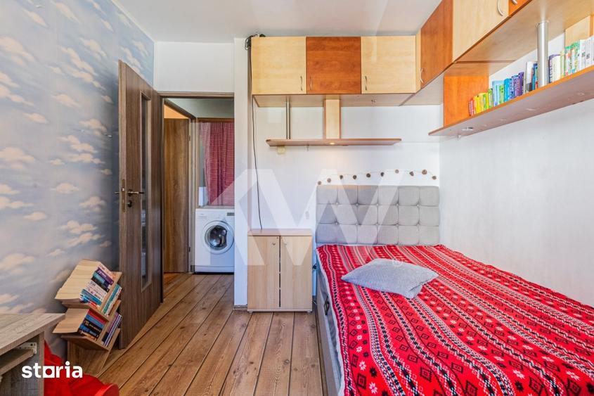 Apartament cu 3 camere semidecomandat în Astra