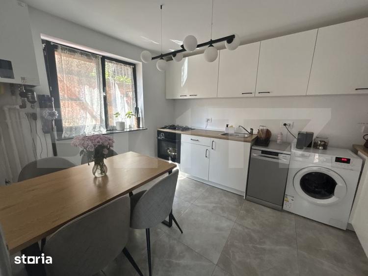 Casă cu 2 camere cu Teren 194 Mp în Central