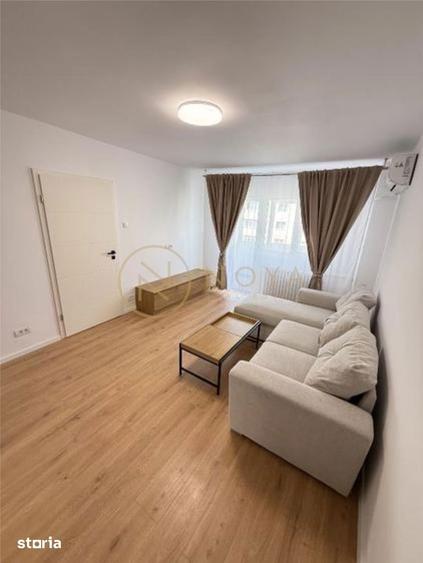 Apartament cu 2 camere, mobilat în Tei
