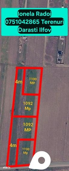 Teren de 4384 mp, în Dărăști-Ilfov