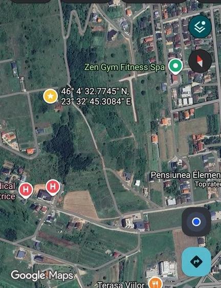 Teren de 1091 mp, în Central