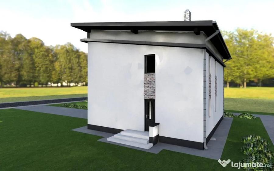 Casă cu 5 camere cu Teren 600 Mp în Marginea