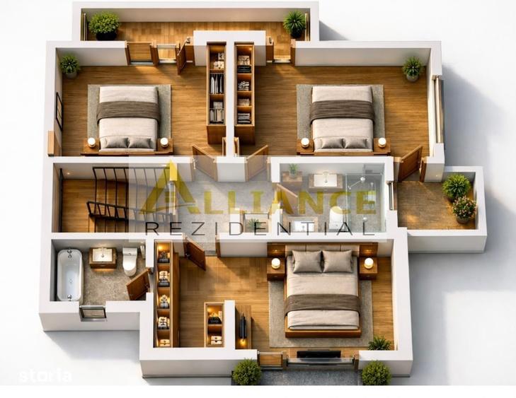 Casa Tip Duplex 4 camere 3 Bai | Pop - Leordeni || Splaiul Unirii || - 5