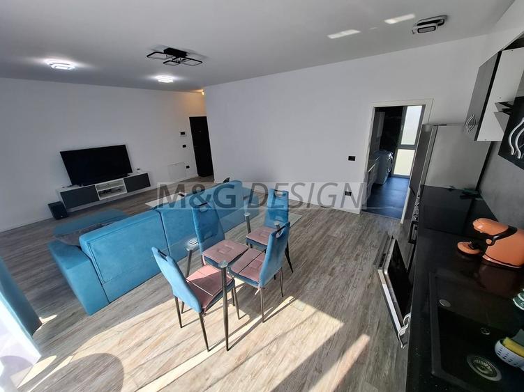 Apartament cu 2 camere semidecomandat, mobilat în Ghiroda