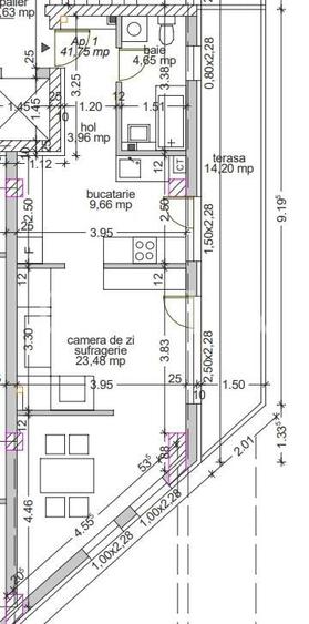SX396 Apartament 2 camere, Zona Aradului-Lipovei - 9