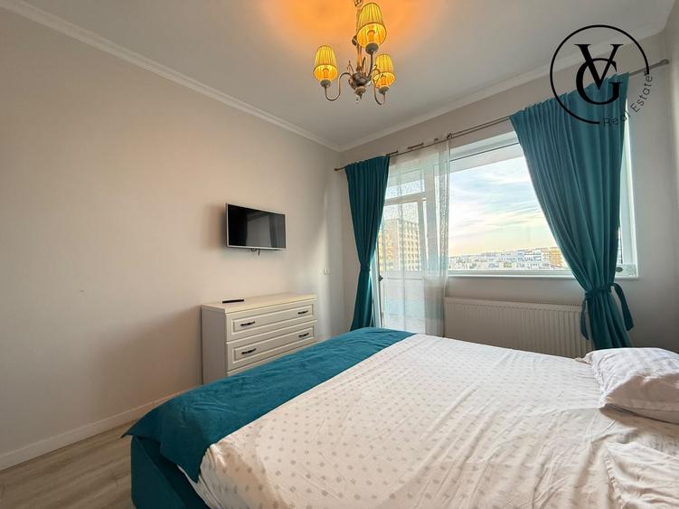 Apartament cu 2 camere semidecomandat, mobilat în Mamaia-Sat
