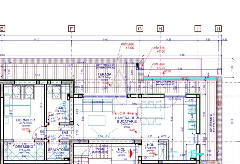 Apartament cu 2 camere, terasa 29mp, in Giroc - 10
