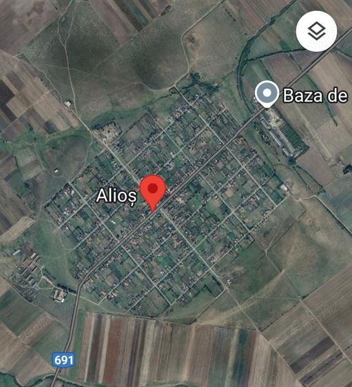 Teren de 5578 mp, în Alioș