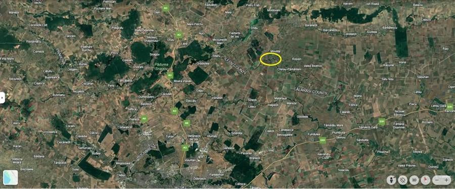 Teren de 1040000 mp, în Movilița
