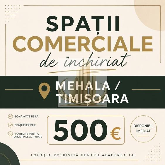 Spațiu comercial, de 153 mp, în Mehala