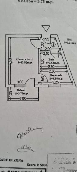 Apartament semidecomandat în Central