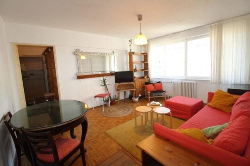 Apartament cu 2 camere semidecomandat, mobilat în Cișmigiu