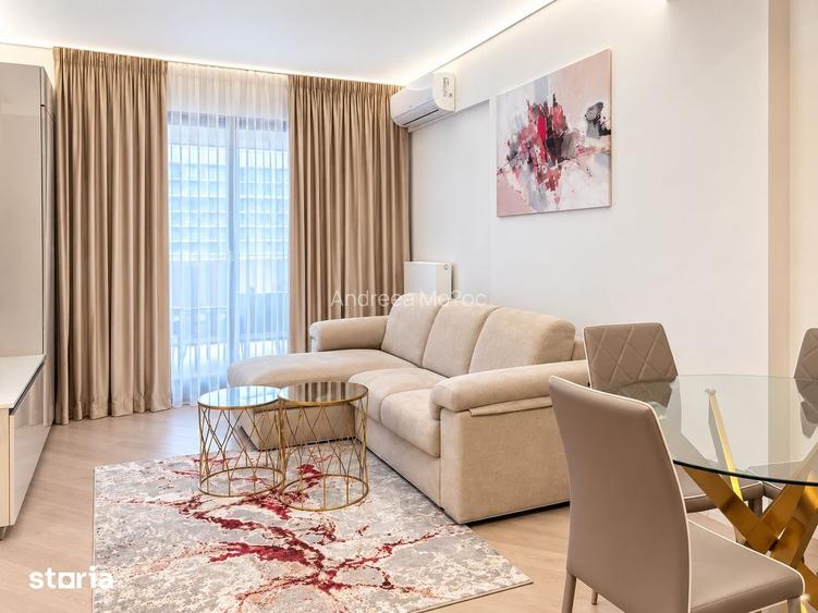 3 camere Cortina North | 2 bai | Parcare | Intretinere cost fix