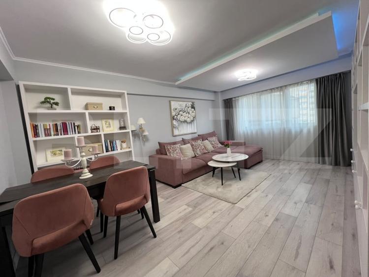 Apartament cu 3 camere decomandat, mobilat în Mărăști