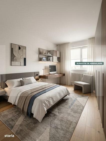 Apartament cu 4 camere decomandat în Central