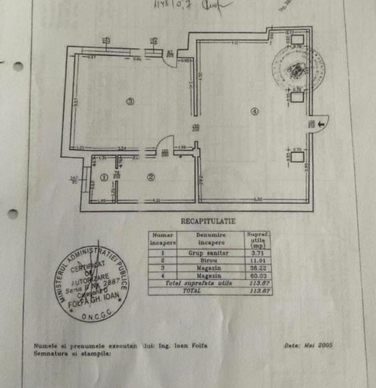Spațiu comercial, de 114 mp, în Moșilor
