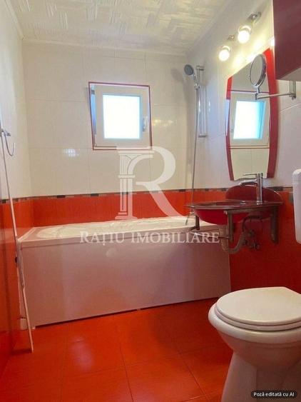Apartament cu 3 camere decomandat, mobilat în Nufărul