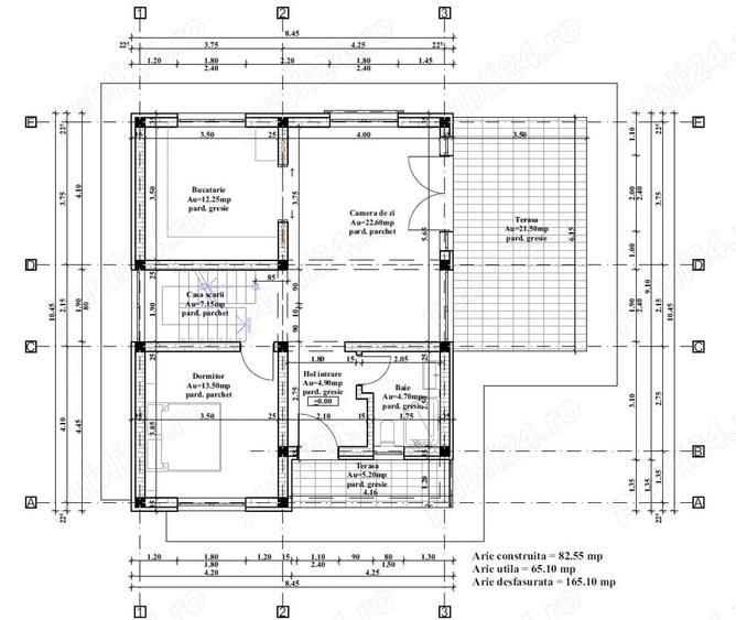Casă cu 3 camere în Bucium