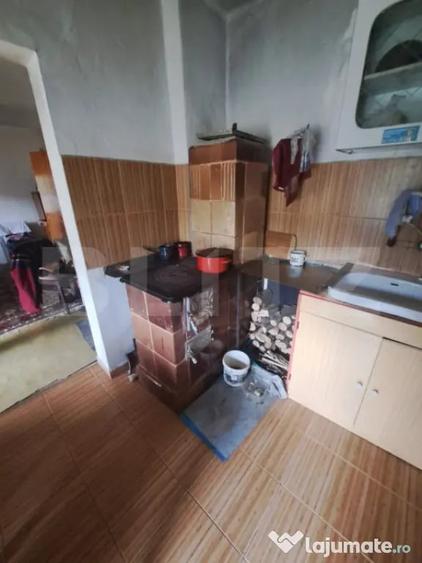 Casă cu 2 camere cu Teren 1000 Mp în Vulcan