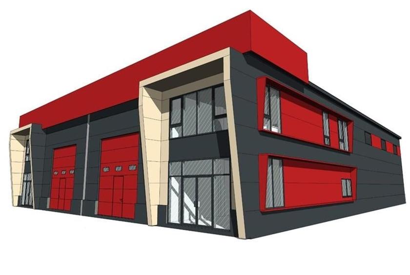Spațiu industrial, de 844 mp, în Central