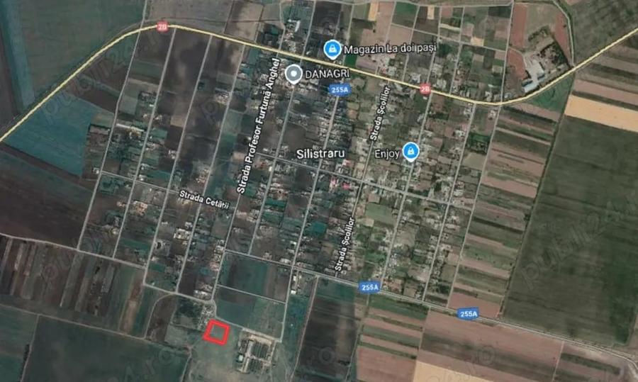 Teren de 6350 mp, în Silistraru