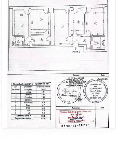 Apartament cu 4 camere decomandat, mobilat în Bucureștii Noi