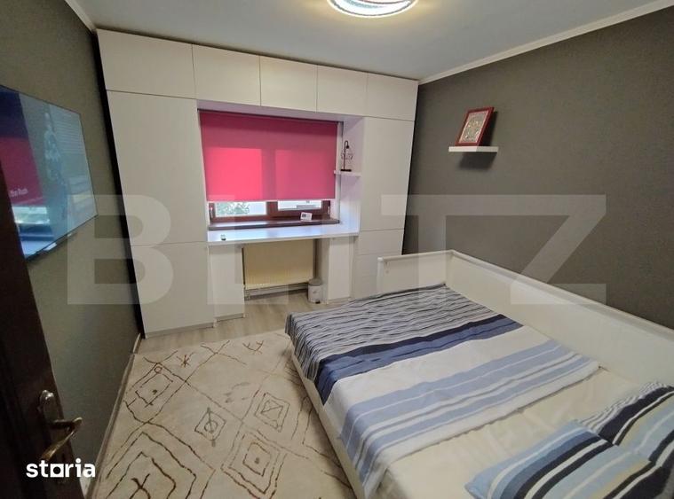 Apartament cu 3 camere decomandat, mobilat în 1 Mai