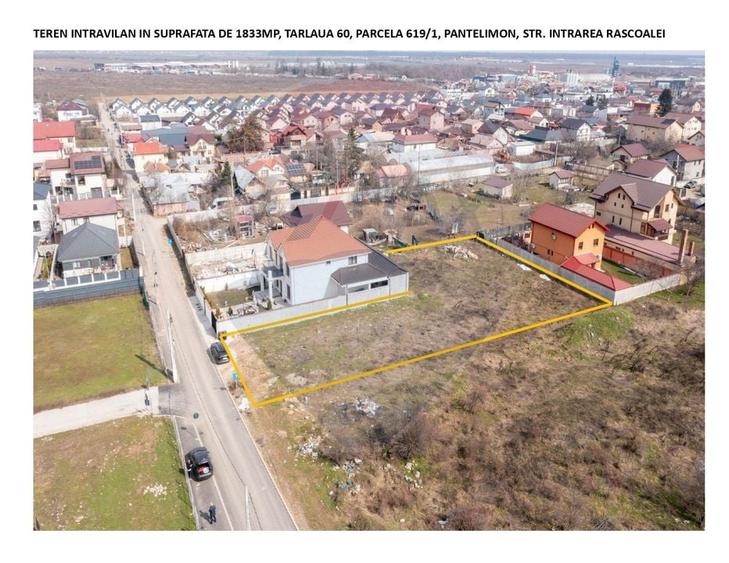 Teren Construcții intravilan de 1833 mp, în Est