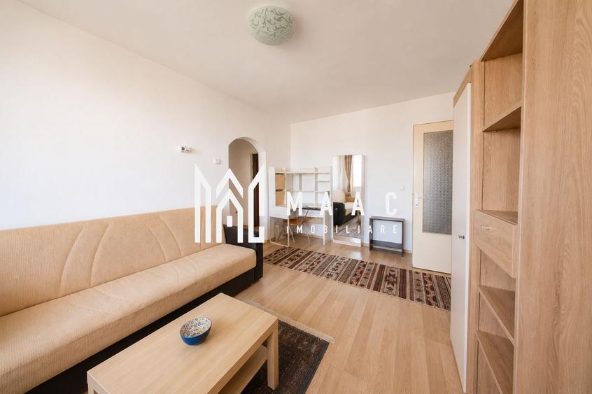 Apartament cu 2 camere semidecomandat, mobilat în Mihai Viteazul