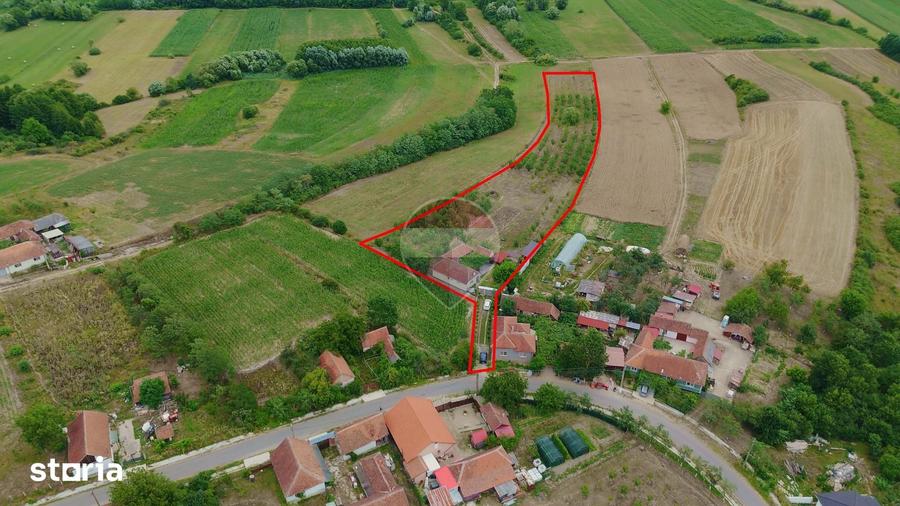 Casă cu 3 camere cu Teren 8788 Mp în Forosig