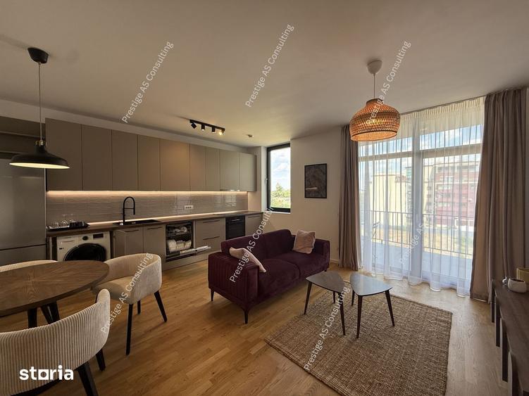 Apartament cu 2 camere, mobilat în Badea Cârțan
