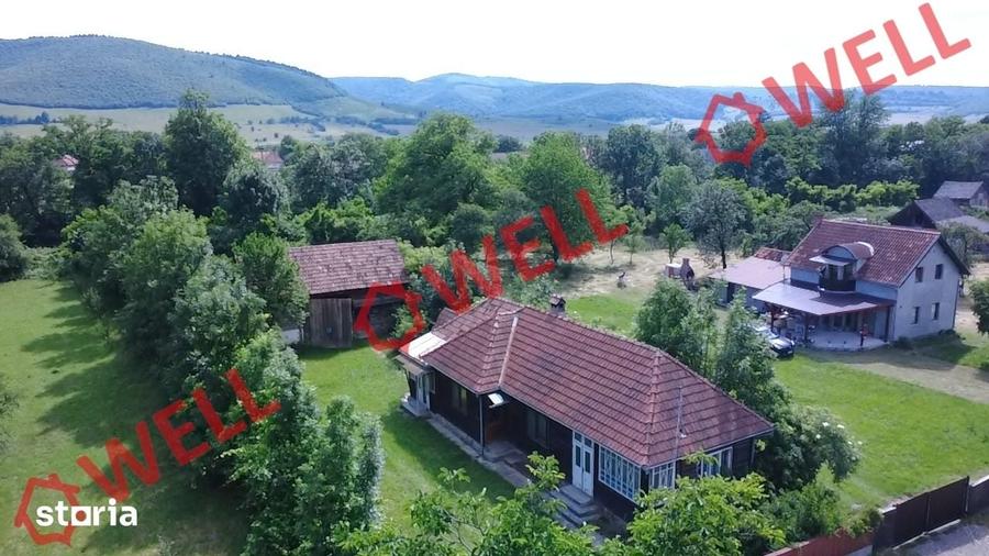 Casă cu 3 camere cu Teren 1129 Mp în Zagon