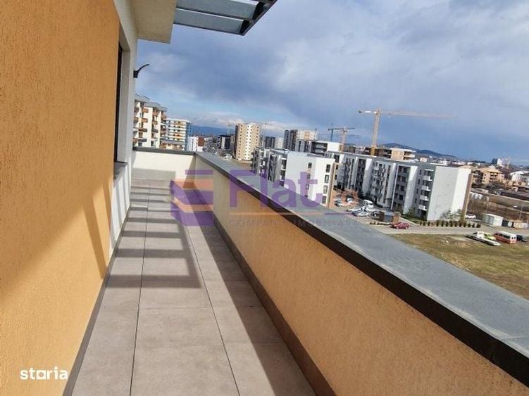 Penthouse de inchiriat | 2 camere | Coresi Tractorul | Terasa 50 mp - 3