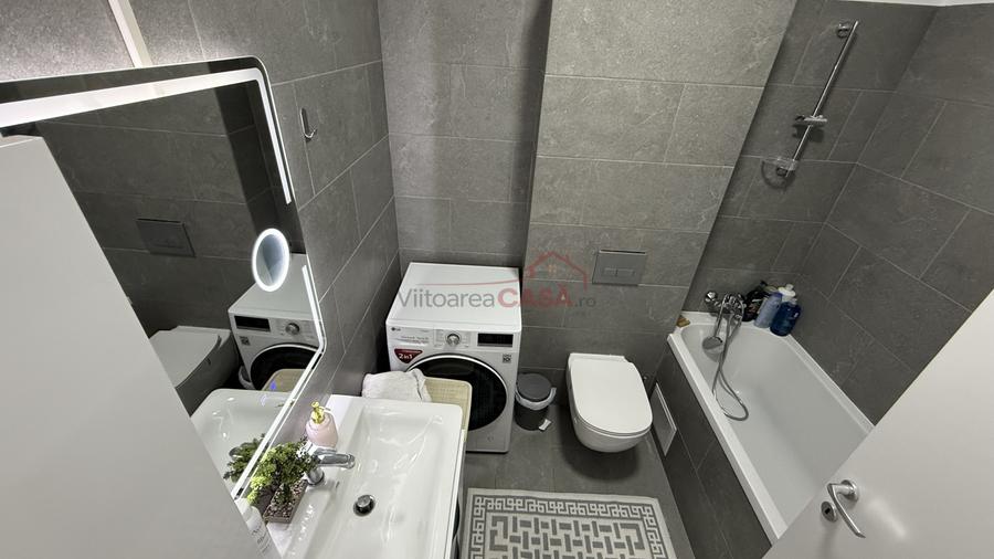 Apartament cu 3 camere semidecomandat, mobilat în Chitila