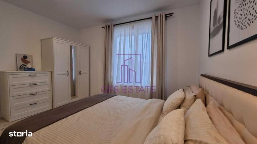 Apartament cu 2 camere decomandat, mobilat în Popești-Leordeni