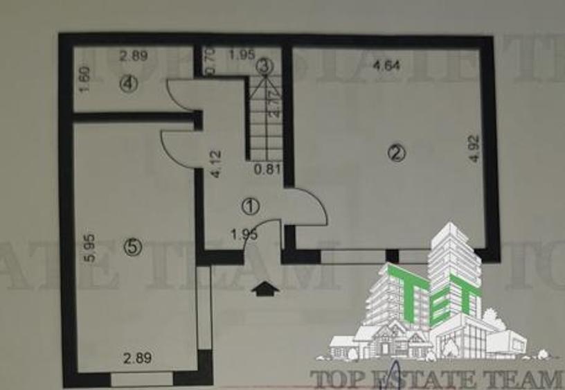 Duplex cu 5 camere cu Teren 182 Mp în Colentina
